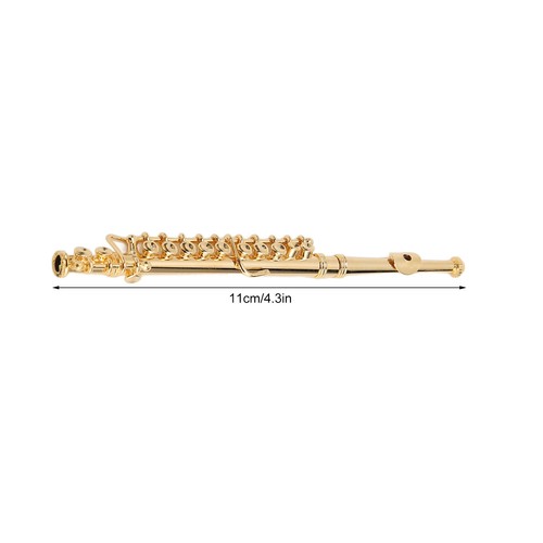 Copper miniature flute model - copper,