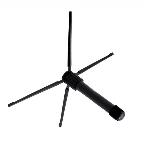 Metal quadripod flute stand - quadripod,