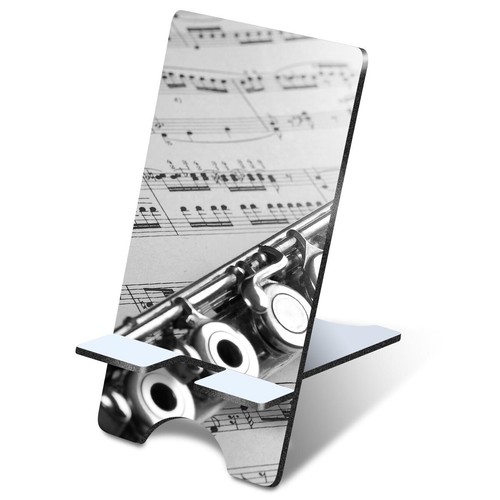 3mm mdf phone stand - mdf, bw