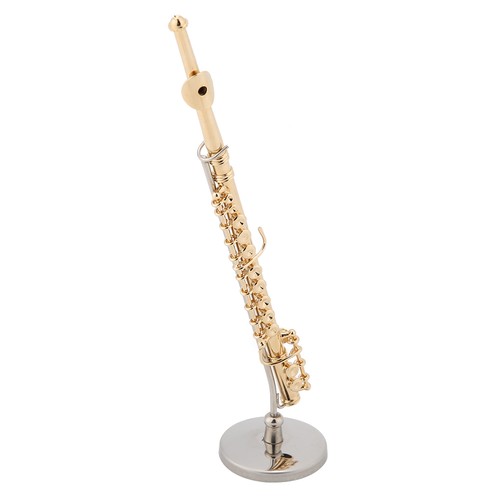 Miniature flute replica with - miniature,
