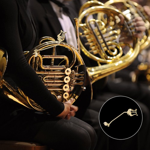 Metal marching lyre clamp - metal,